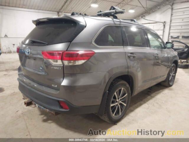 TOYOTA HIGHLANDER HYBRID XLE, 5TDJGRFH1HS035950