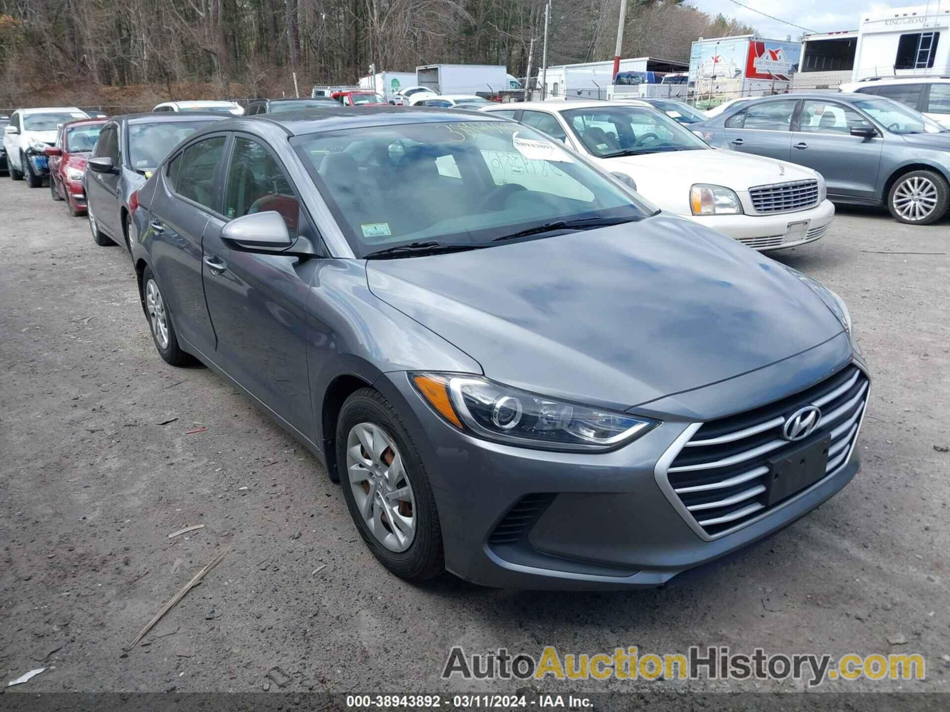 HYUNDAI ELANTRA SE, 5NPD74LF4JH254013