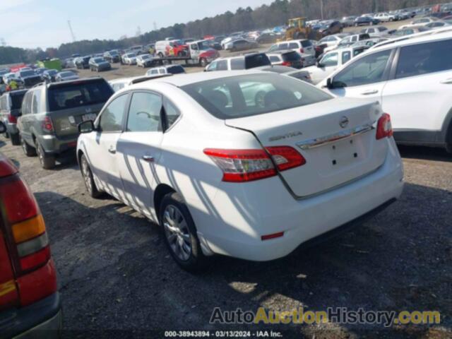 NISSAN SENTRA S, 3N1AB7AP6FY274100