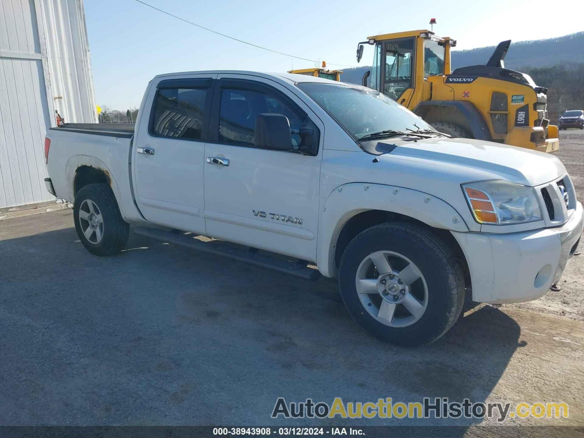 NISSAN TITAN SE, 1N6AA07B17N201506