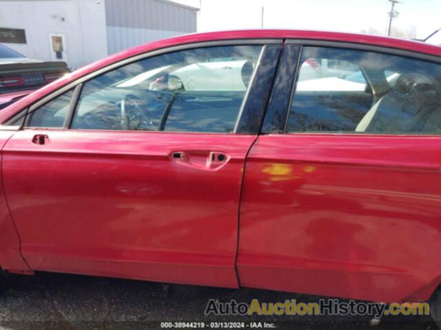 FORD FUSION S, 3FA6P0G71GR363738