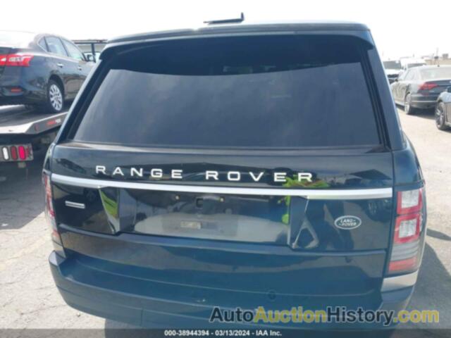 LAND ROVER RANGE ROVER 5.0L V8 SUPERCHARGED, SALGS3EF0GA317250