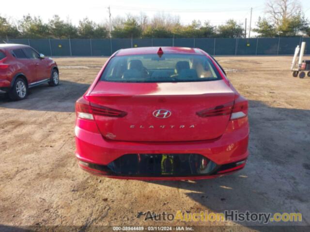 HYUNDAI ELANTRA SEL, 5NPD84LF6LH576264