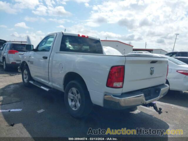 RAM 1500 TRADESMAN REGULAR CAB 4X2 6'4 BOX, 3C6JR6AT5JG129572