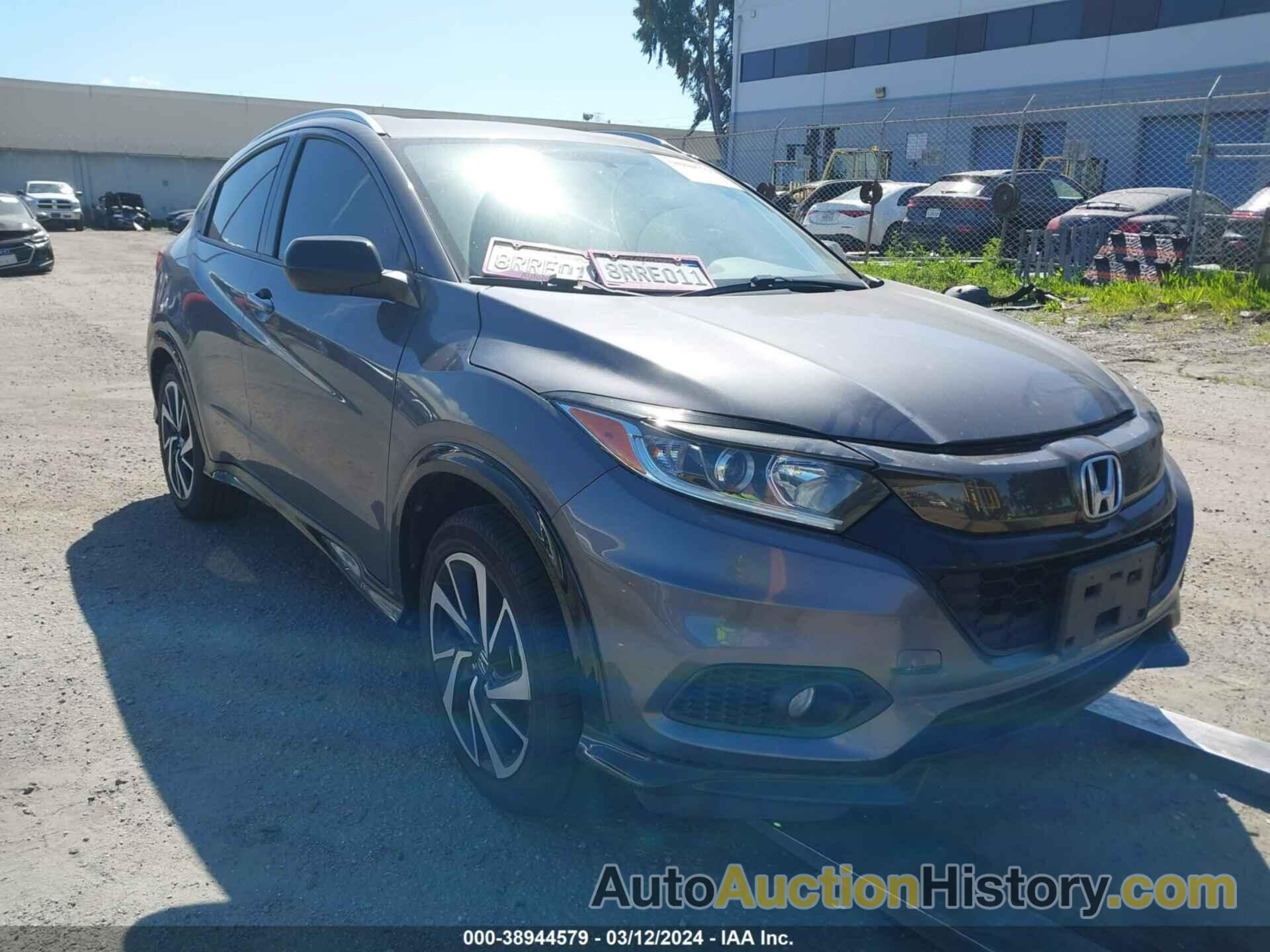 HONDA HR-V 2WD SPORT, 3CZRU5H16LM708030