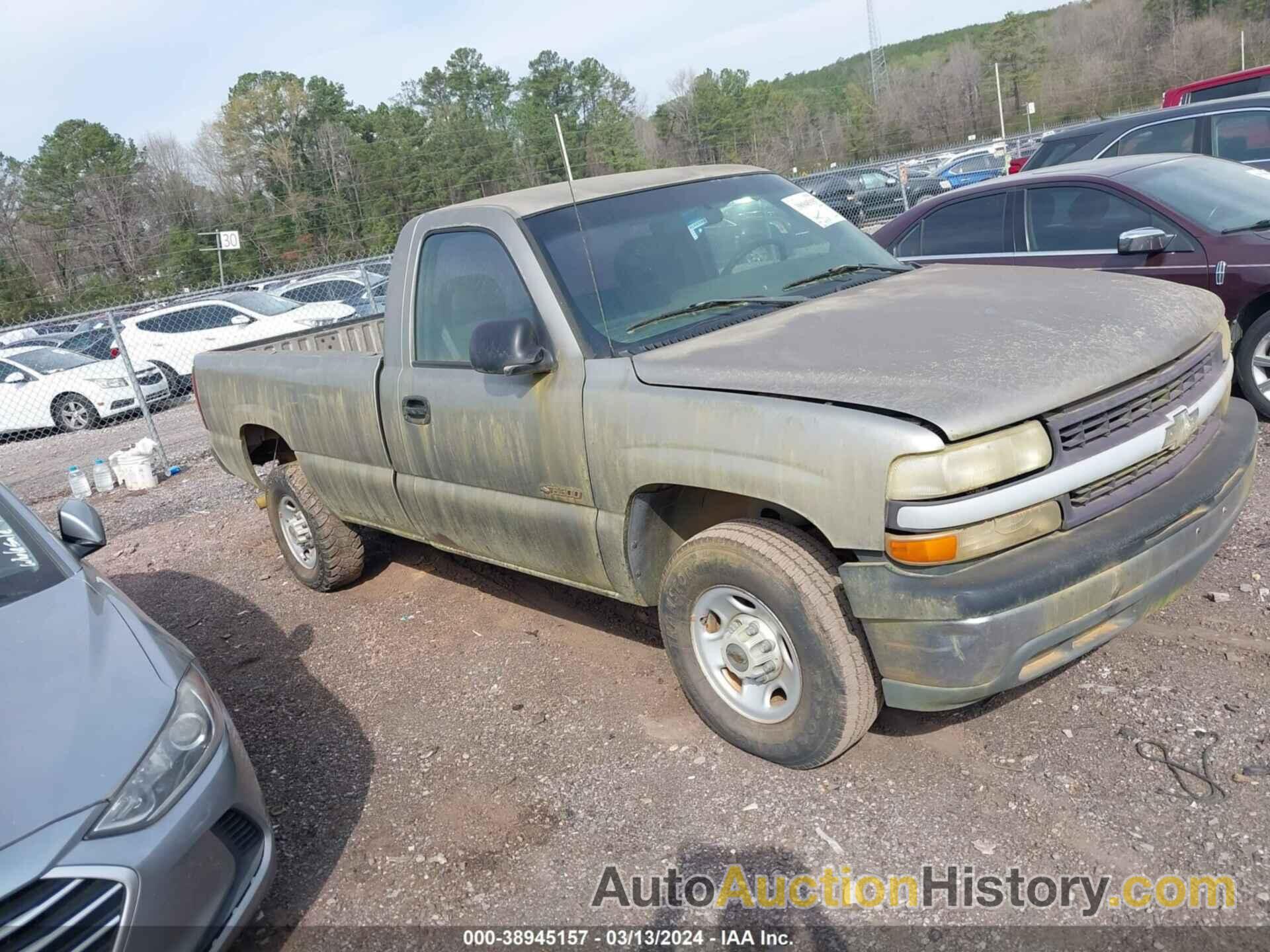 CHEVROLET SILVERADO 2500, 1GCFC24T8YZ332096