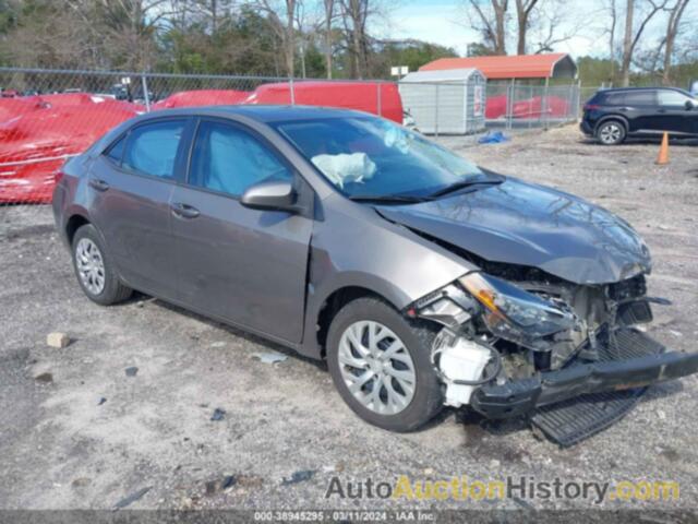 TOYOTA COROLLA LE, 2T1BURHE2KC145535