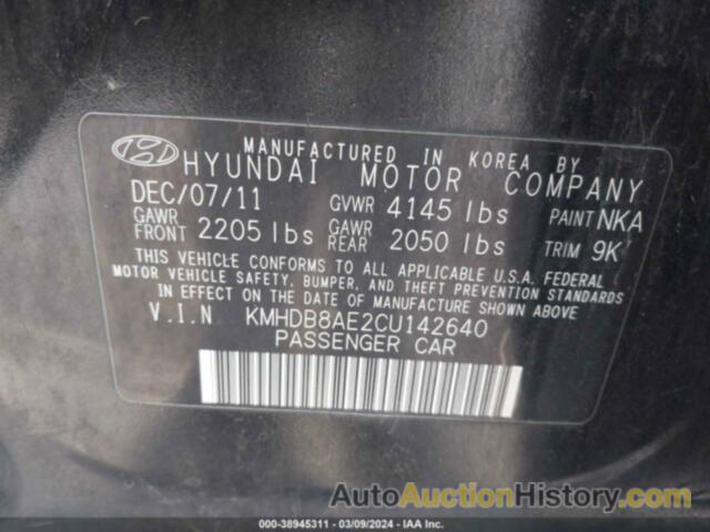 HYUNDAI ELANTRA TOURING GLS, KMHDB8AE2CU142640