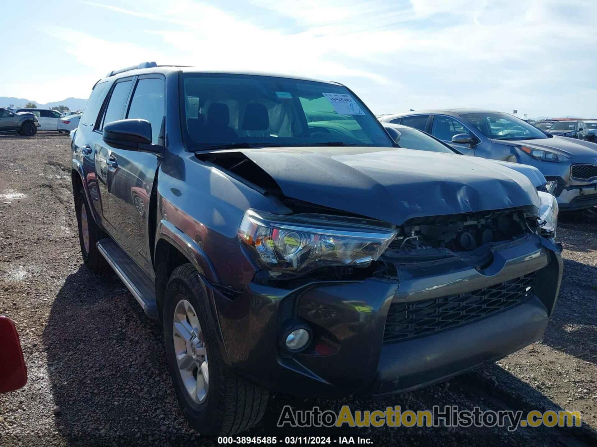 TOYOTA 4RUNNER SR5 PREM/LTDL/TRAIL/TRD, JTEBU5JR1G5364718