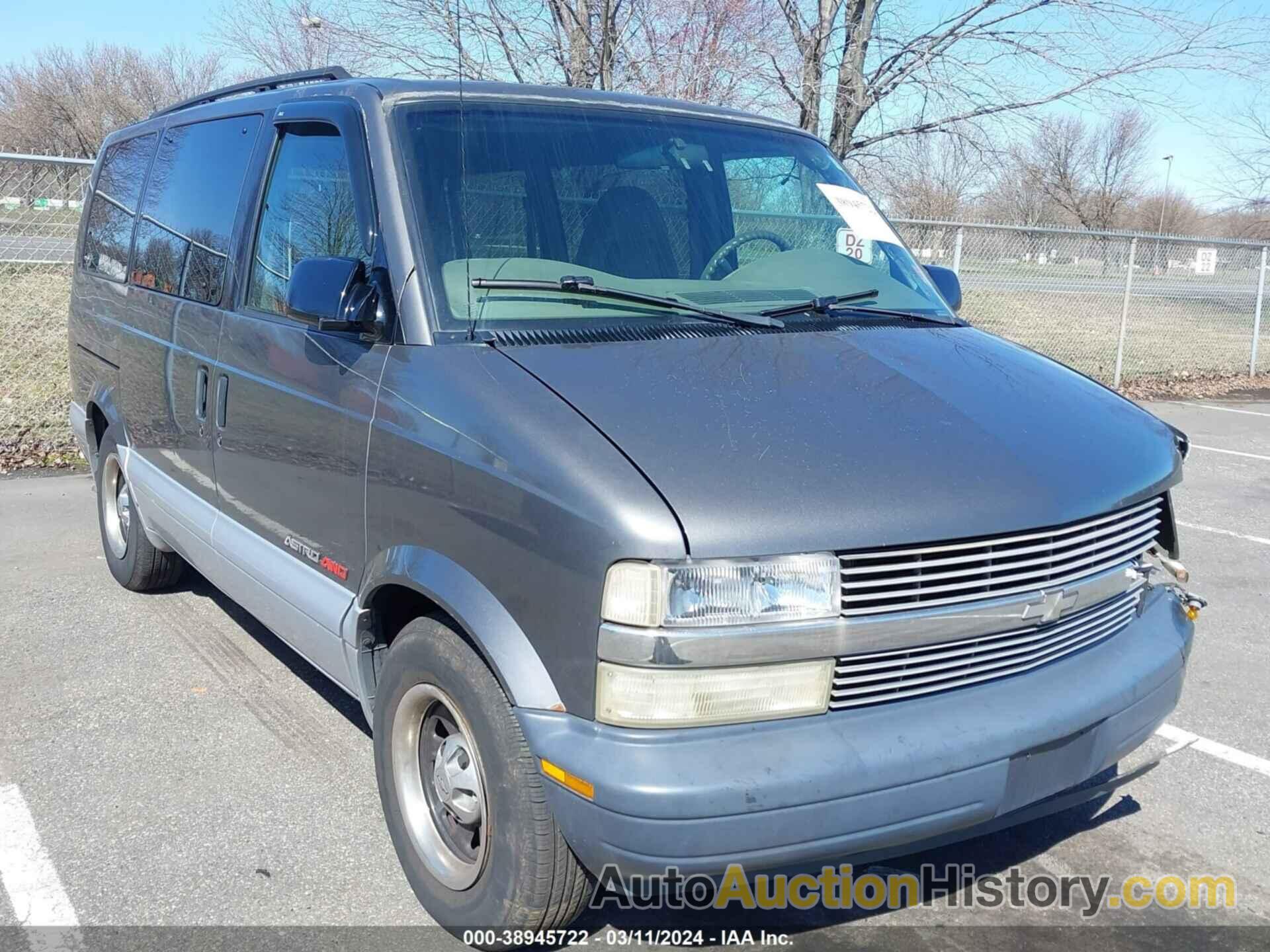 CHEVROLET ASTRO, 1GNEL19W0XB138217