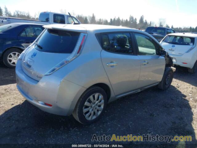 NISSAN LEAF S, 1N4AZ0CP9DC420899