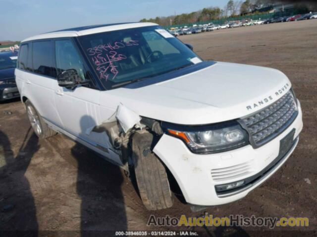 LAND ROVER RANGE ROVER 5.0L V8 SUPERCHARGED, SALGS3TFXFA220834