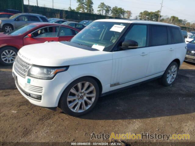 LAND ROVER RANGE ROVER 5.0L V8 SUPERCHARGED, SALGS3TFXFA220834