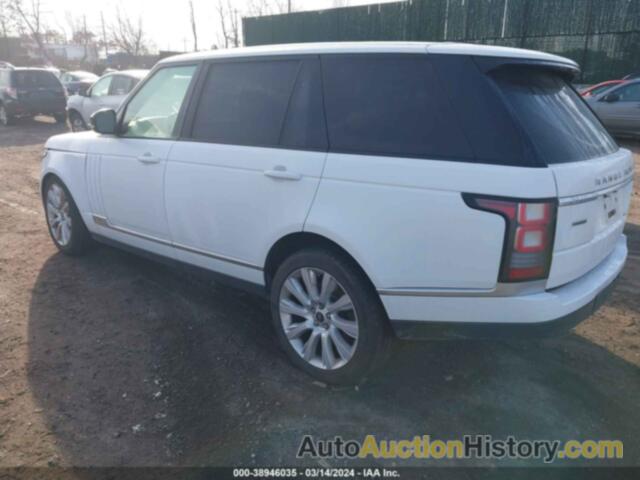 LAND ROVER RANGE ROVER 5.0L V8 SUPERCHARGED, SALGS3TFXFA220834