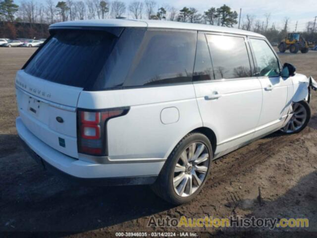 LAND ROVER RANGE ROVER 5.0L V8 SUPERCHARGED, SALGS3TFXFA220834