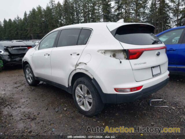 KIA SPORTAGE LX, KNDPMCAC4H7184567