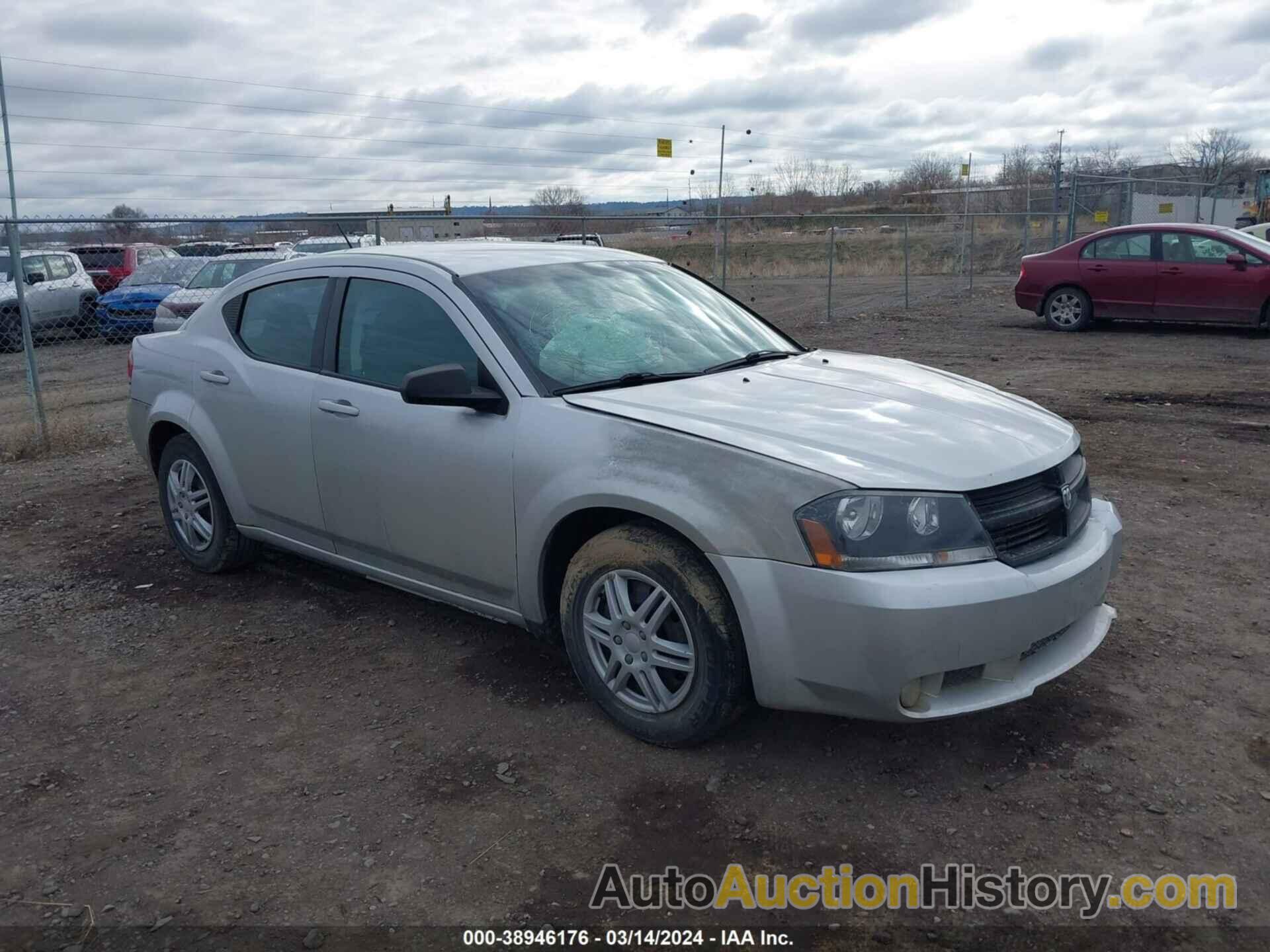 DODGE AVENGER SE, 1B3LC46KX8N657277