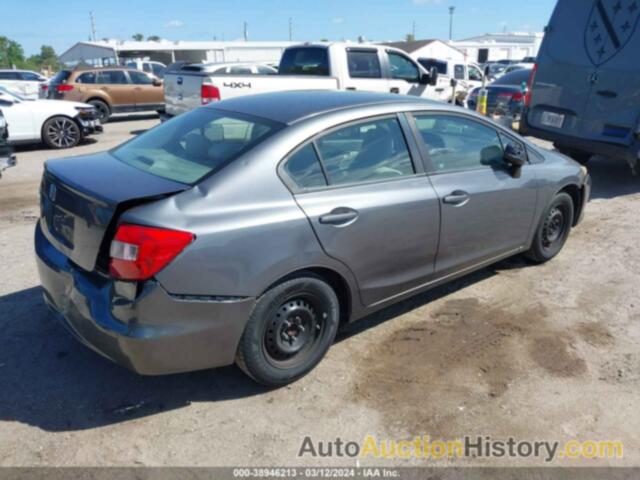 HONDA CIVIC LX, 19XFB2F58CE026909