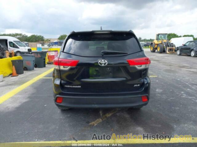 TOYOTA HIGHLANDER XLE, 5TDKZRFH3HS189011