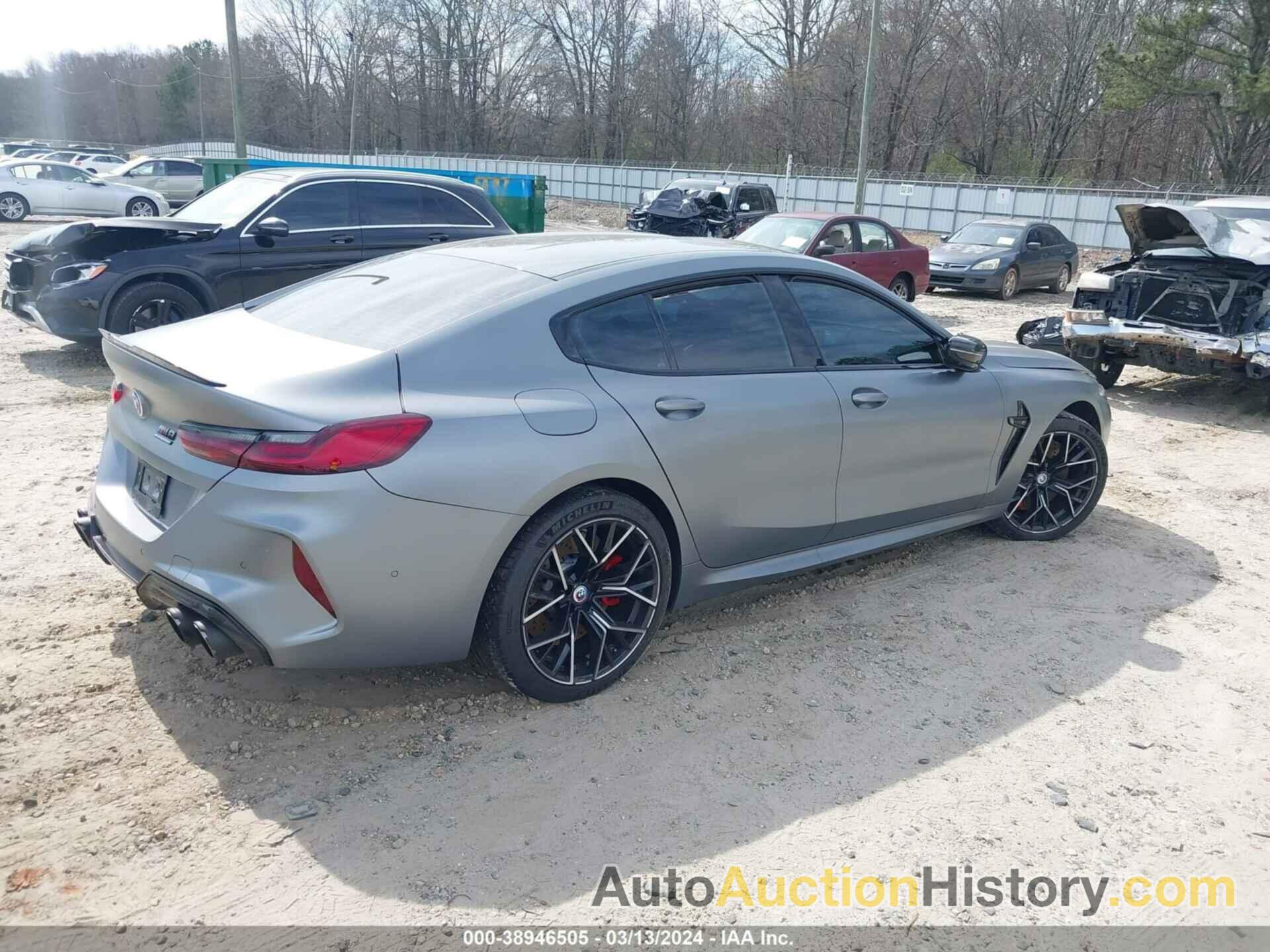 BMW M8 GRAN COUPE COMPETITION, WBSGV0C0XPCL14283