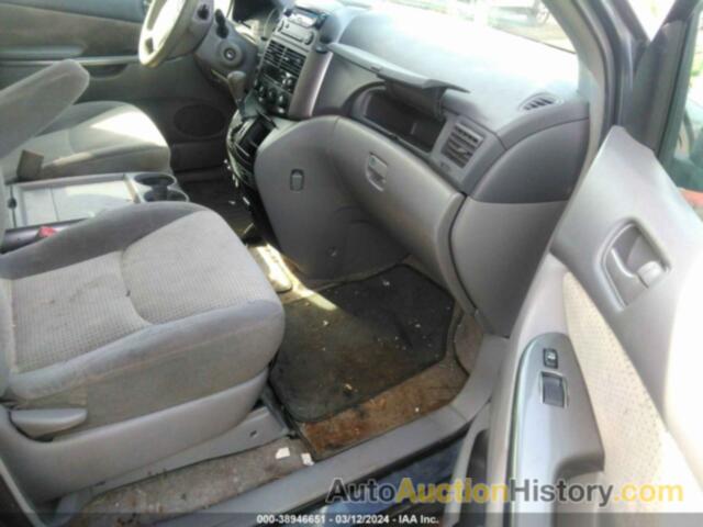 TOYOTA SIENNA LE, 5TDKK4CC0AS300278