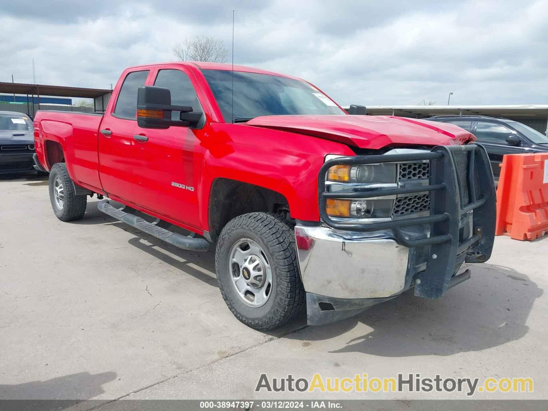 CHEVROLET SILVERADO 2500HD WT, 2GC2CREG9K1195565