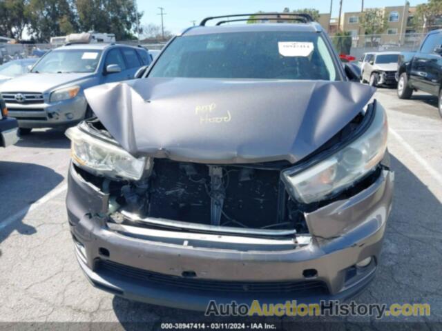 TOYOTA HIGHLANDER XLE, 5TDKKRFH8FS063311