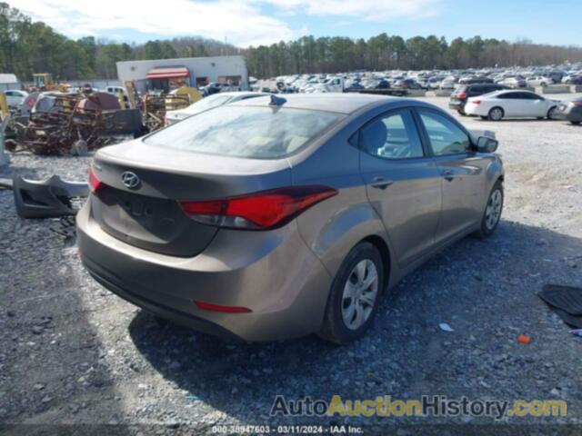 HYUNDAI ELANTRA SE, 5NPDH4AE6GH664263