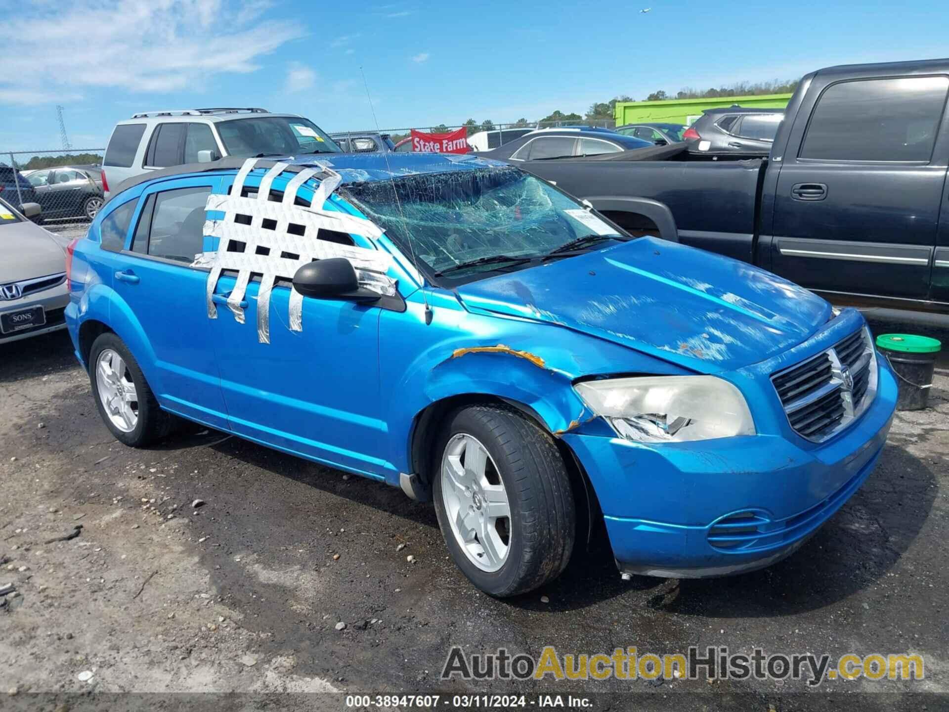 DODGE CALIBER SXT, 1B3HB48A39D118505