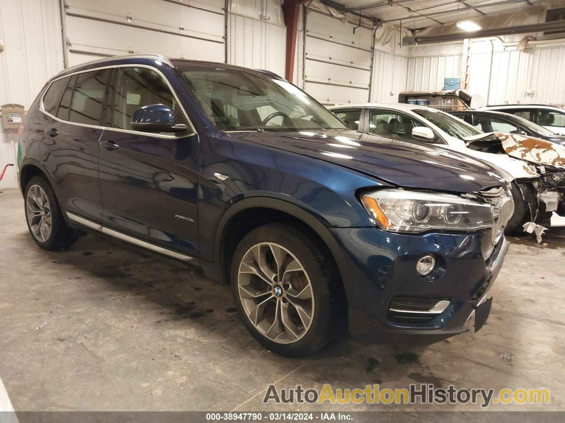 BMW X3 XDRIVE28I, 5UXWX9C58F0D62699