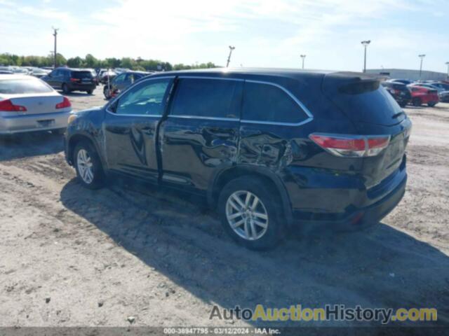 TOYOTA HIGHLANDER LE/LE PLUS, 5TDZKRFH6FS059692