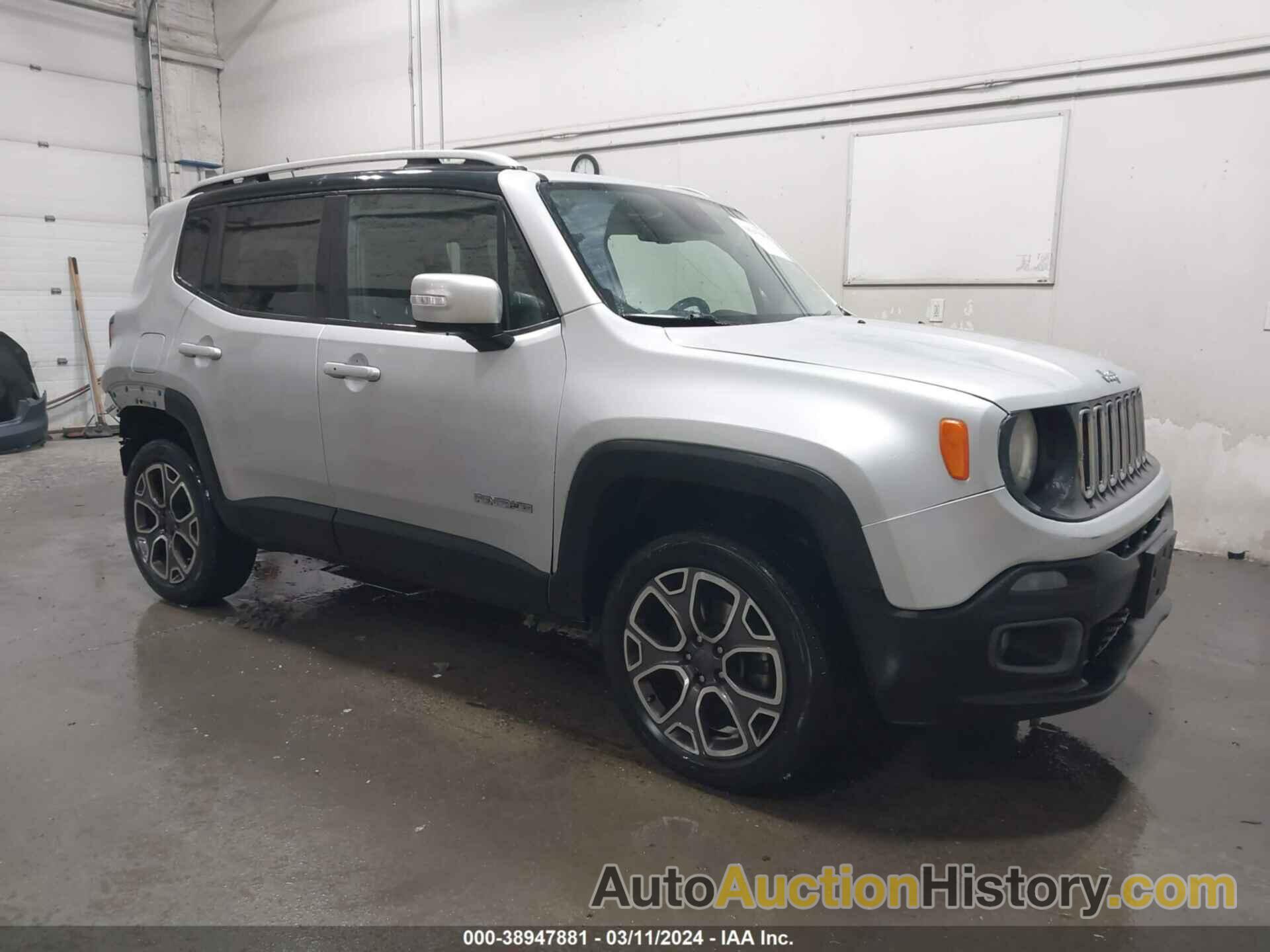 JEEP RENEGADE LIMITED, ZACCJBDT3GPD62855