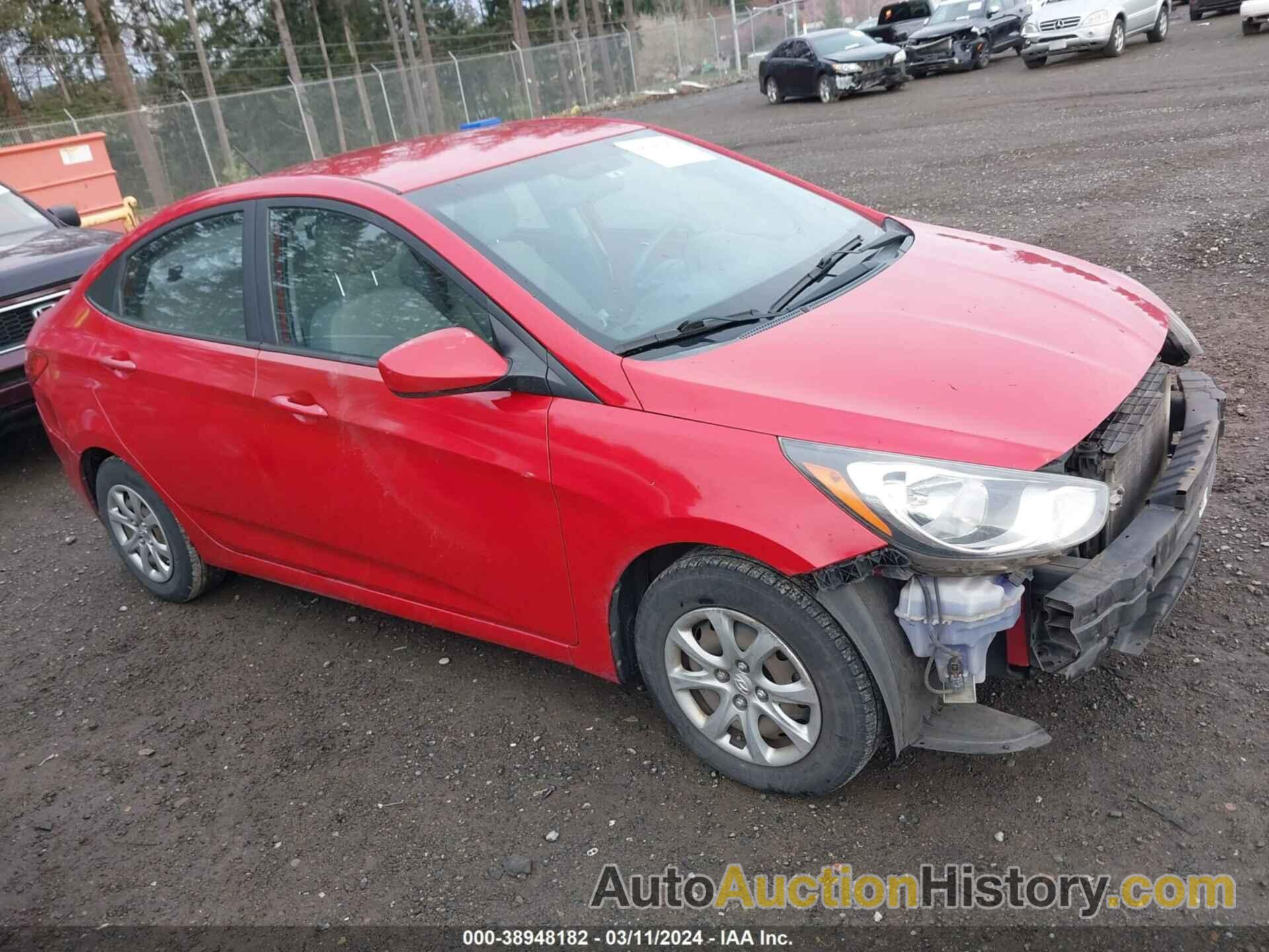 HYUNDAI ACCENT GLS/GS, KMHCT4AE6DU541022