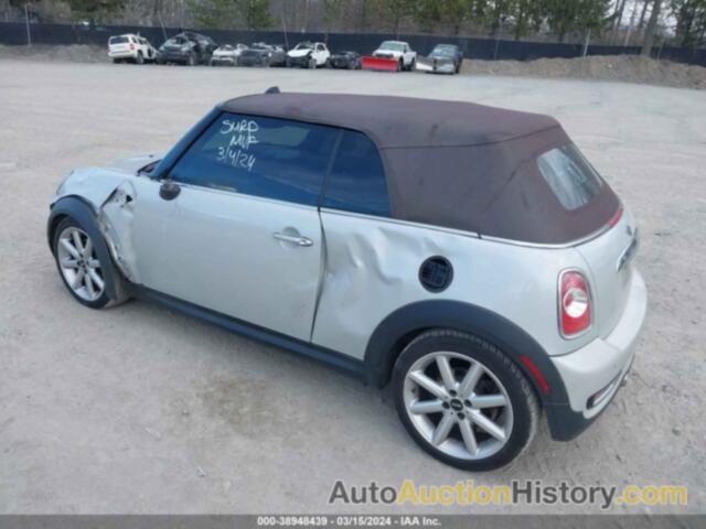 MINI CONVERTIBLE COOPER S, WMWZP3C54F2A91170