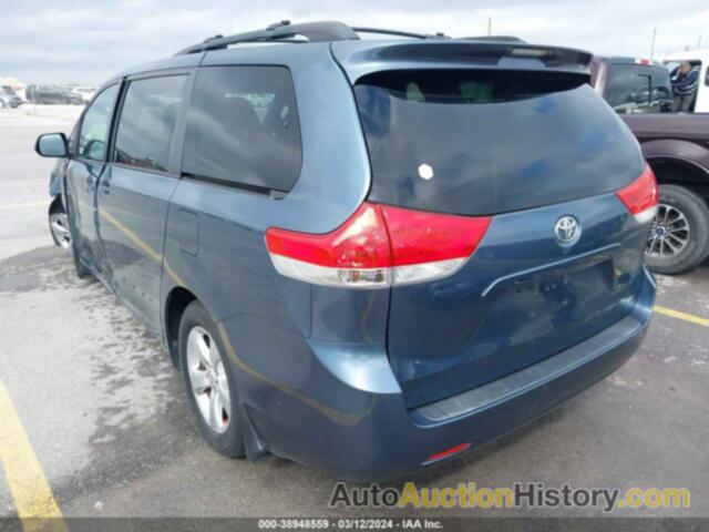 TOYOTA SIENNA LE V6 8 PASSENGER, 5TDKK3DC2ES433591