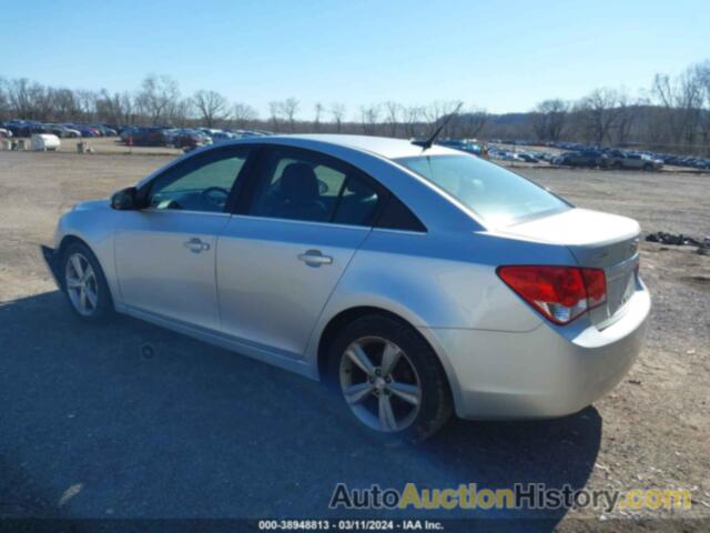 CHEVROLET CRUZE 2LT AUTO, 1G1PE5SB2D7229796