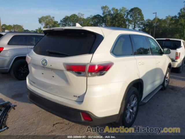 TOYOTA HIGHLANDER XLE V6, 5TDKKRFH8FS087205