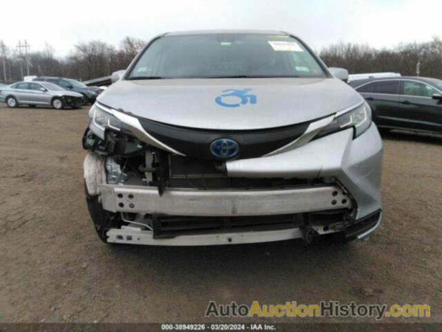 TOYOTA SIENNA LE, 5TDKRKEC9NS132501