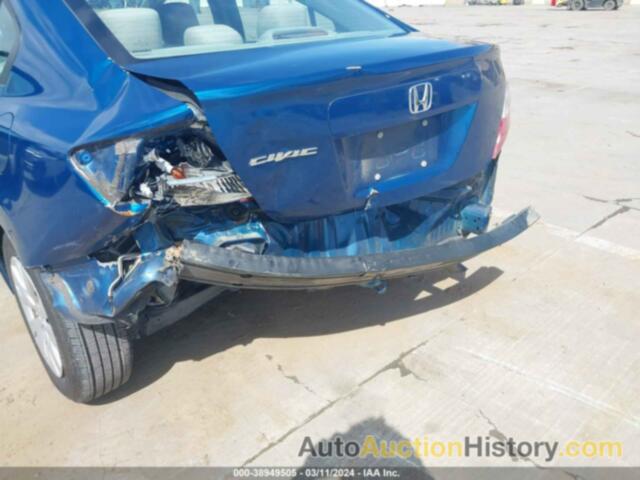 HONDA CIVIC LX, 2HGFB2F54CH559104