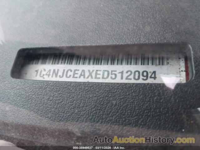 JEEP COMPASS LATITUDE, 1C4NJCEAXED512094