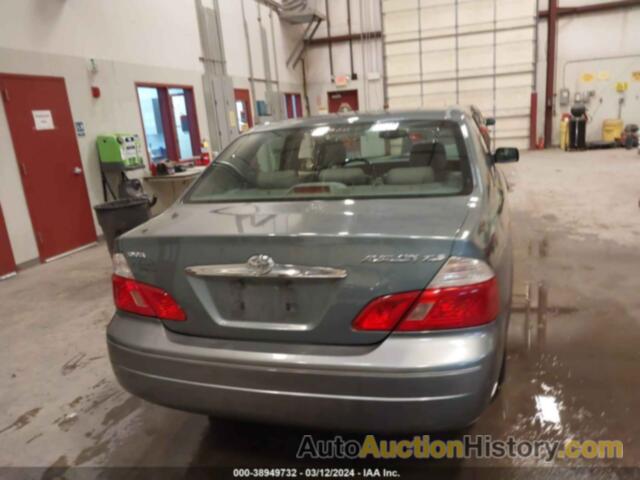 TOYOTA AVALON XLS, 4T1BF28B04U367208