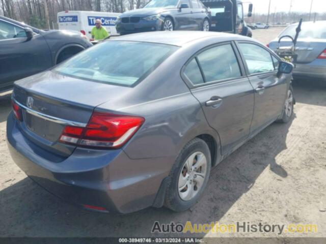 HONDA CIVIC LX, 2HGFB2F50EH508394