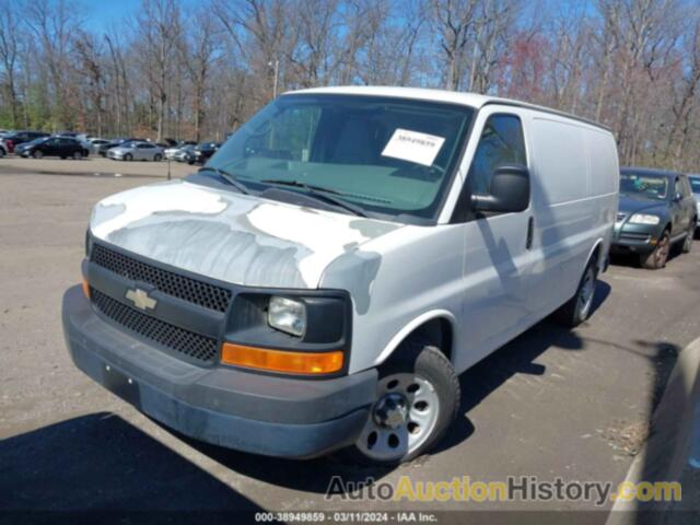 CHEVROLET EXPRESS 1500 WORK VAN, 1GCUHAD43A1149981