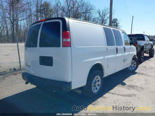 CHEVROLET EXPRESS 1500 WORK VAN, 1GCUHAD43A1149981