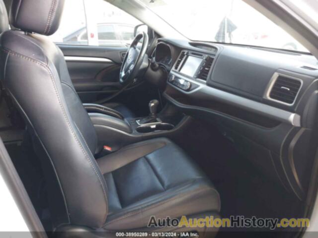 TOYOTA HIGHLANDER XLE, 5TDKZRFH6KS550657