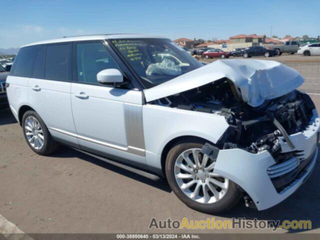 LAND ROVER RANGE ROVER HSE, SALGS2RU8LA401765