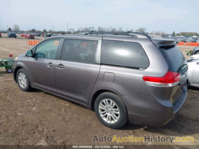 TOYOTA SIENNA XLE V6 8 PASSENGER, 5TDYK3DC2ES474488