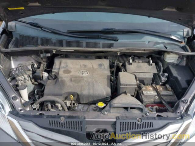 TOYOTA SIENNA XLE V6 8 PASSENGER, 5TDYK3DC2ES474488