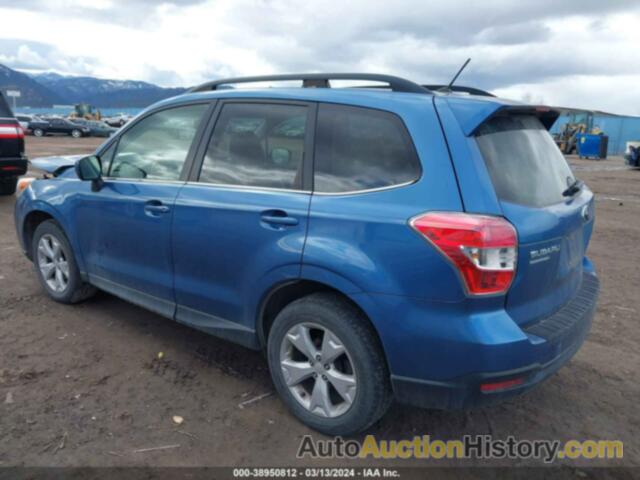 SUBARU FORESTER 2.5I LIMITED, JF2SJAHC3FH519789