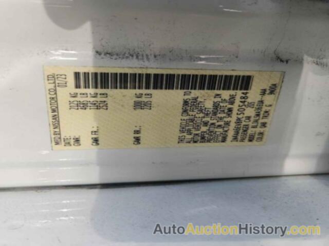 NISSAN MAXIMA SR, 1N4AA6EV8PC505484